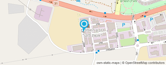 מפת הגעה אל מוסך הנגב