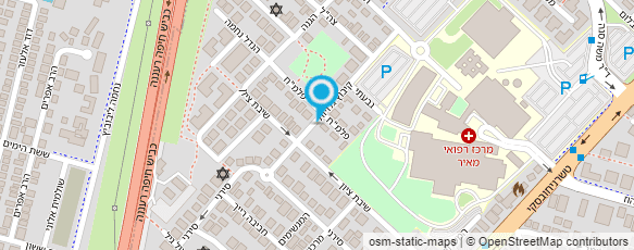 מפת הגעה אל רביע עליזה -קוסמטיקאית