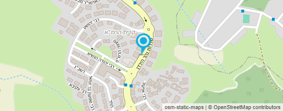 מפת הגעה אל מרכז הספר היהודי