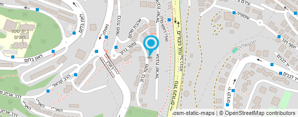 מפת הגעה אל בית המדרש מקור ברוך