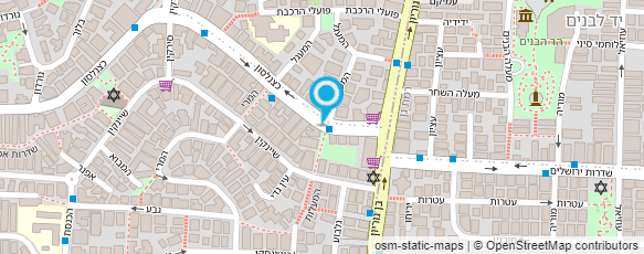 מפת הגעה אל שמיר ציוד ומוצרי טיפוח למספרות בגבעתיים רמת גן מפת הגעה אל שמיר ציוד ומוצרי טיפוח למספרות בגבעתיים רמת גן