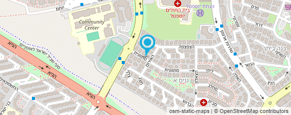 מפת הגעה אל יעל