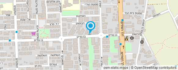 מפת הגעה אל גן חב"ד