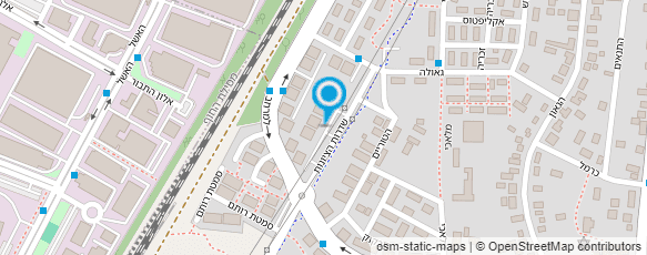 מפת הגעה אל גלוזמן אירינה- שירותי תרגום