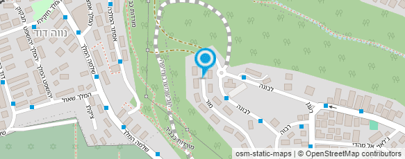 מפת הגעה אל מרפדית נאמן - ריפוד רכב