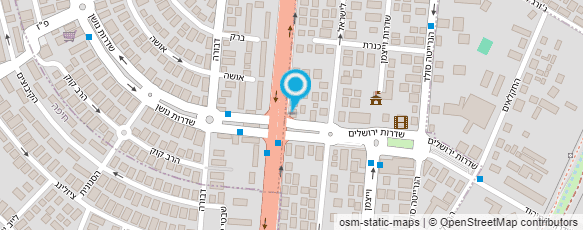 מפת הגעה אל סטודיו לצילום מייק לוי