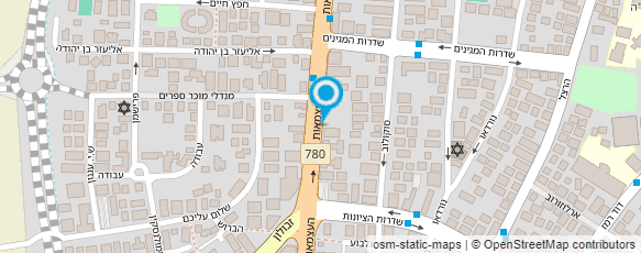 מפת הגעה אל טינה - רקדנית בטן