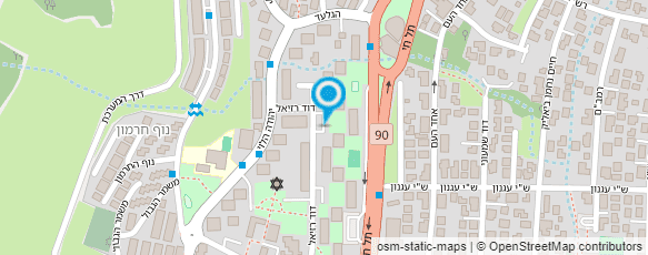 מפת הגעה אל סער בי"ס לנהיגה