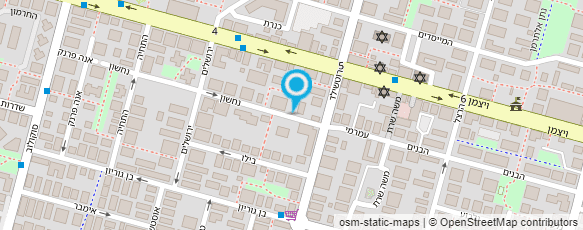 מפת הגעה אל מכללת תהילה- לימודי רפואה משלימה