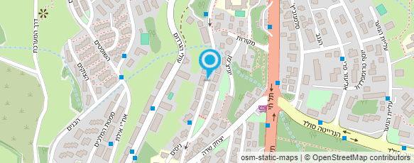 מפת הגעה אל מקווה הרצל