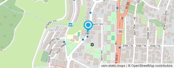 מפת הגעה אל מינימרקט עמרם בן סימון