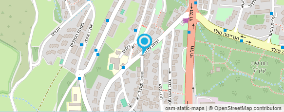 מפת הגעה אל גן נעמי