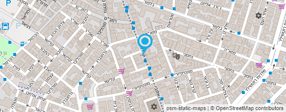 מפת הגעה אל עו"ד פריינוביץ אושריה