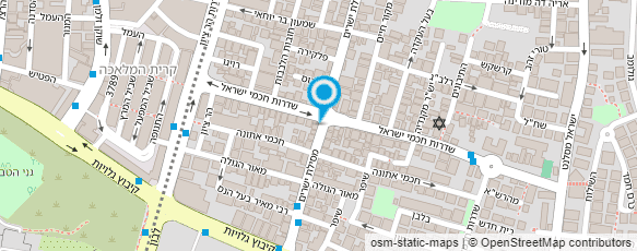 מפת הגעה אל צורף כהן