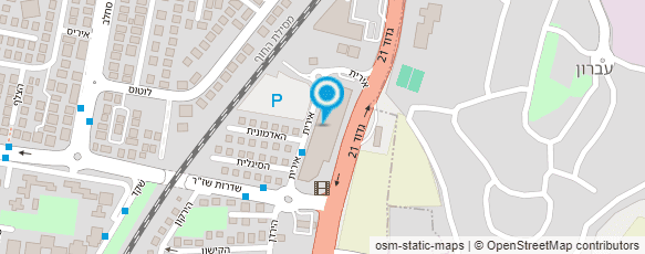 מפת הגעה אל צל פוינט - ציפויים לשמשות