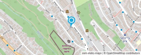 מפת הגעה אל פרופ' פלדי איתן
