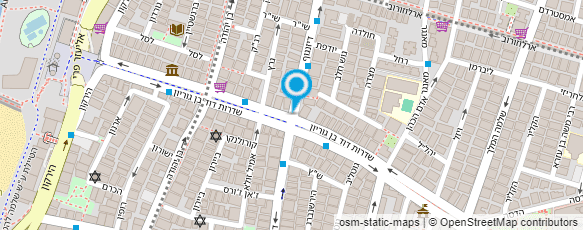 מפת הגעה אל קונדטוריה פטיסרי אבנטז'