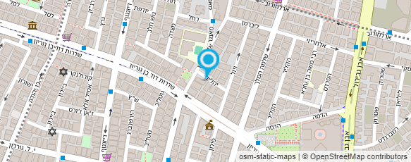 מפת הגעה אל רוזי עיצוב אינטראקטיבי