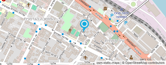 מפת הגעה אל מוניות יעקב אליף