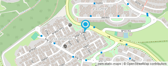 מפת הגעה אל לוי יוסף- בודק חשמל מוסמך