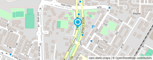 מפת הגעה אל אמבולנס קדישא