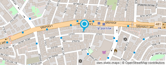 מפת הגעה אל נ.צ. הסעים