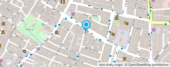 מפת הגעה אל ציונה - טיפולי גוף ונפש