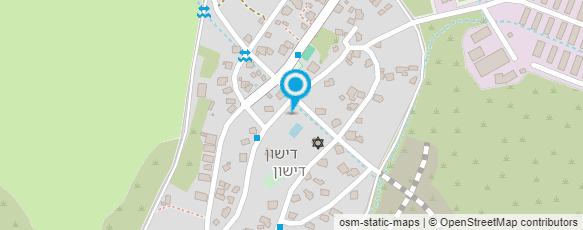 מפת הגעה אל דישון