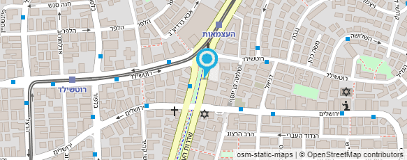 מפת הגעה אל ד"ר חסון רוברט חיים