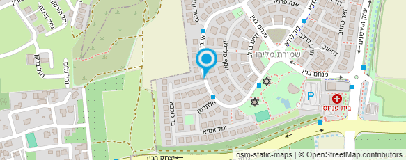 מפת הגעה אל פרופ' שני עדי