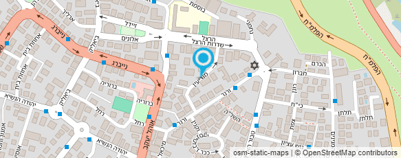 מפת הגעה אל משה עבו