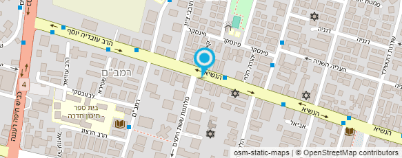 מפת הגעה אל רפי ראובן חשמל