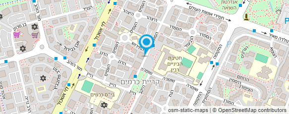 מפת הגעה אל נכסי המערב החדש