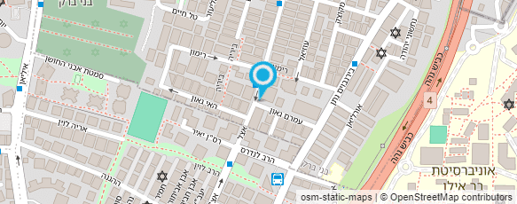 מפת הגעה אל בית יעקב ע"ש הרב כהנמן זצ"ל