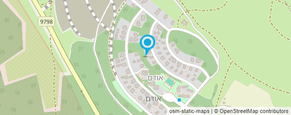 מפת הגעה אל אודם מושב שיתופי