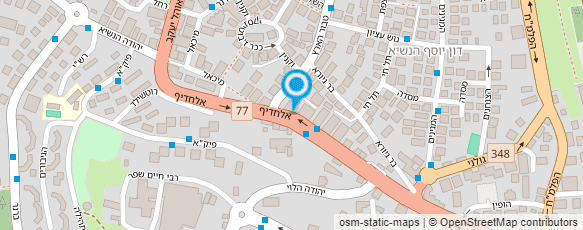 מפת הגעה אל גלידות פלדמן