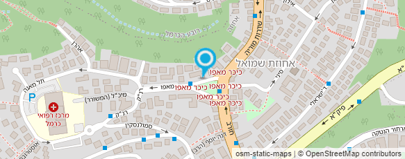 מפת הגעה אל אסנין נחמה