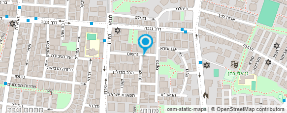 מפת הגעה אל עו''ד פלדבאו עופרה