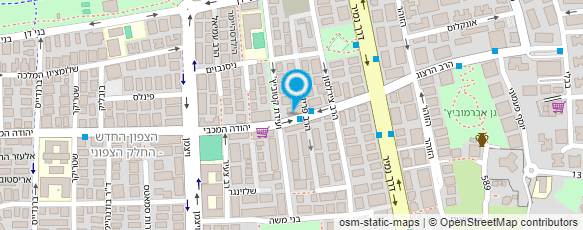 מפת הגעה אל עו"ד פרץ יהודה