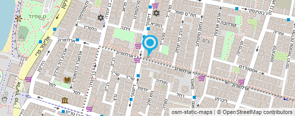 מפת הגעה אל ארלוזורוב סוויט מפת הגעה אל ארלוזורוב סוויט