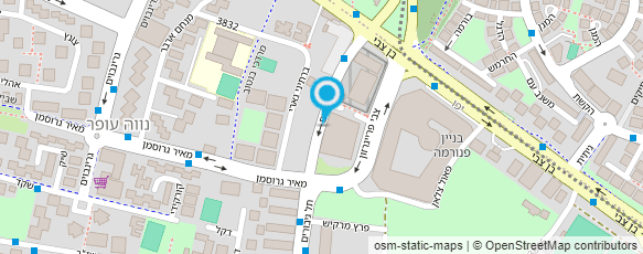 מפת הגעה אל סטודיו בן עמי