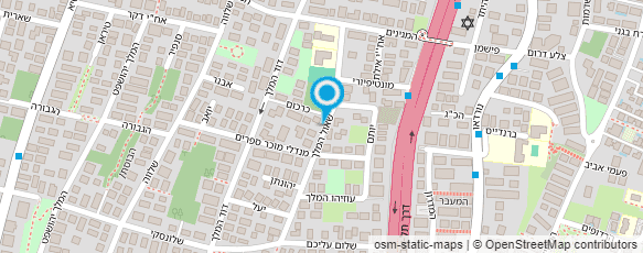 מפת הגעה אל דן לאופר- שמאי מקרקעין