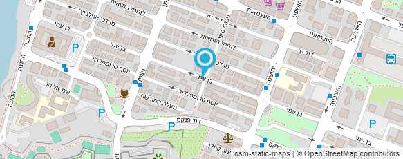 מפת הגעה אל עו"ד פאדי שרקאוי