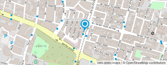 מפת הגעה אל דפוס נטלי מפת הגעה אל דפוס נטלי