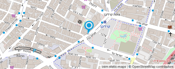 מפת הגעה אל עו"ד צדוק חוגי