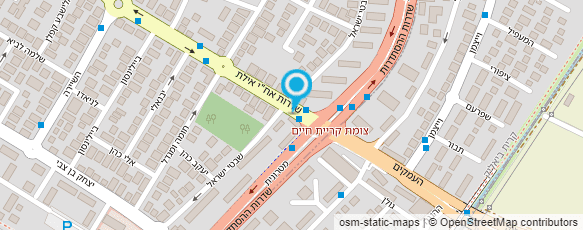 מפת הגעה אל פרחי הצריף