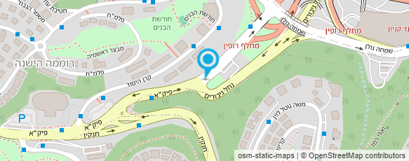 מפת הגעה אל לב הכחול