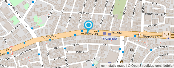 מפת הגעה אל מספרת פולינה