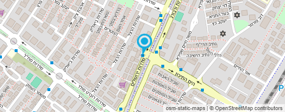 מפת הגעה אל ברי אמנות הקוסמטיקה