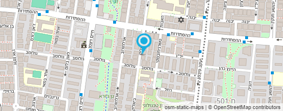 מפת הגעה אל בית המים